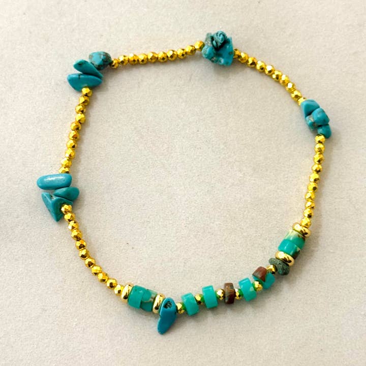 Cassette Barcelona - Wholesale Beaded Bracelet - Tortoli Elastic Summer Bracelet 0