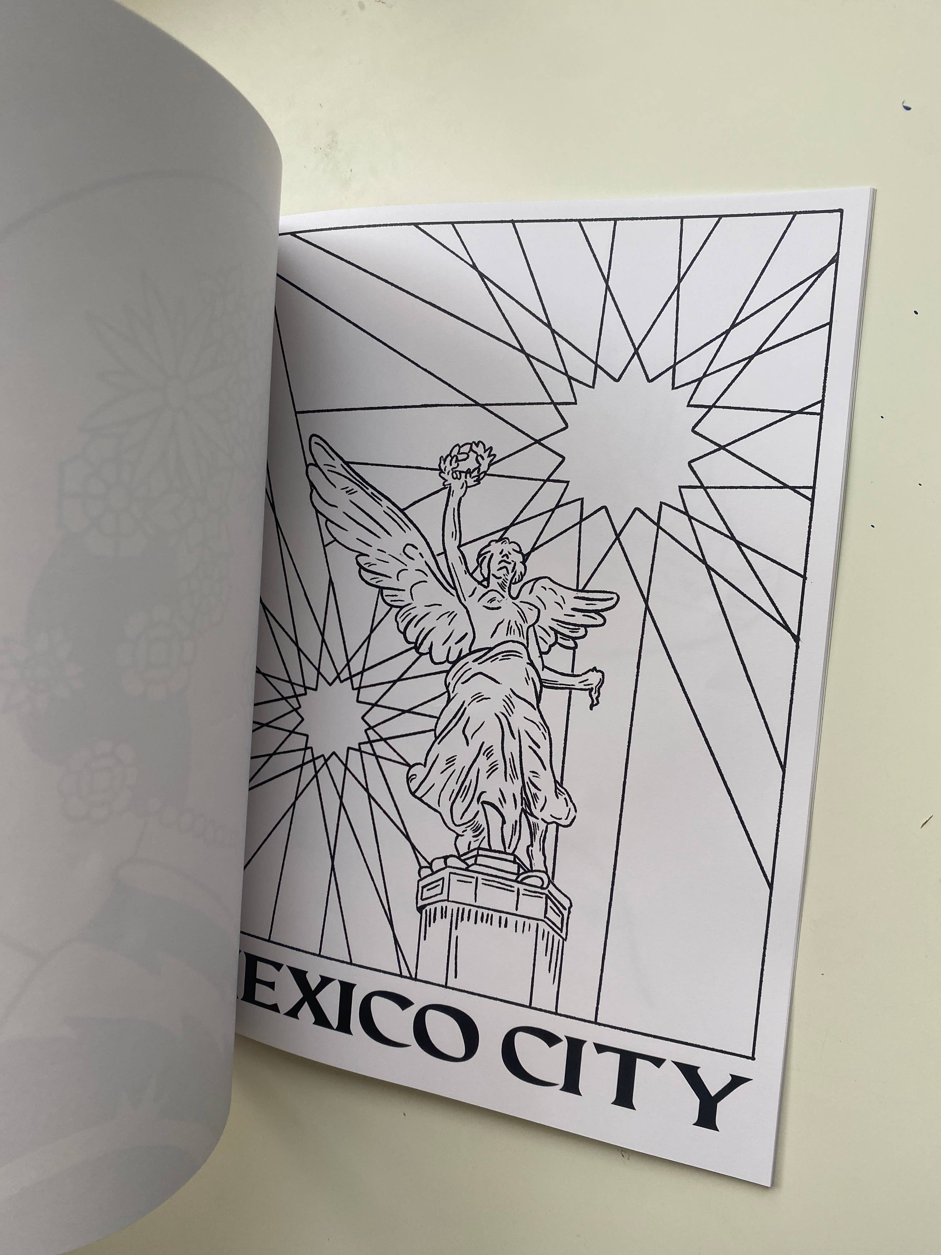 YAMZ: World of Color - Wholesale Coloring & Activity Book - Adult - Tierra Sagrada Coloring Book | Adult Coloring Book of Mexico3
