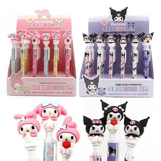 K-Wonderland – Großhandel Bleistift – Sanrio 3D-Figuren Kugelschreiber mit 0,5 mm Spitze8