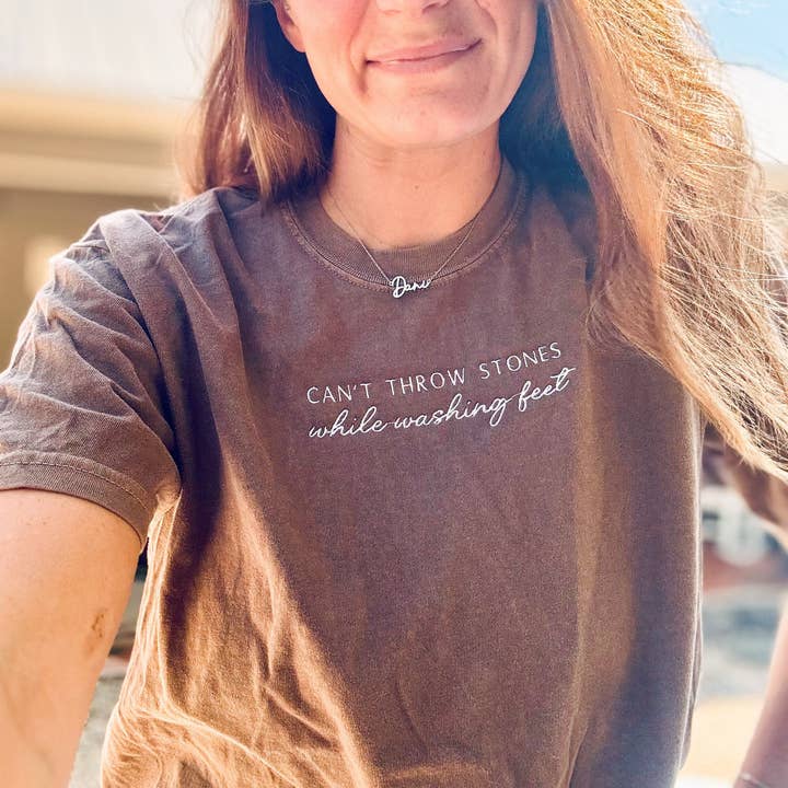 Can't Throw Stones While Washing Feet Embroidered Shirt and other Purchase Wholesale rasierpinsel erzgebirge. Free Returns & Net 60 Terms on Faire trending on Faire.