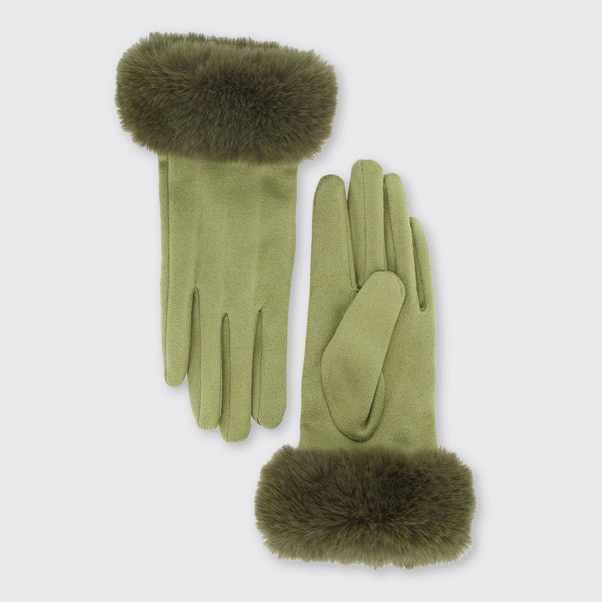 Forever England / Millie Mae – wholesale Gloves – Women's – Gloves with Faux Fur Edge9