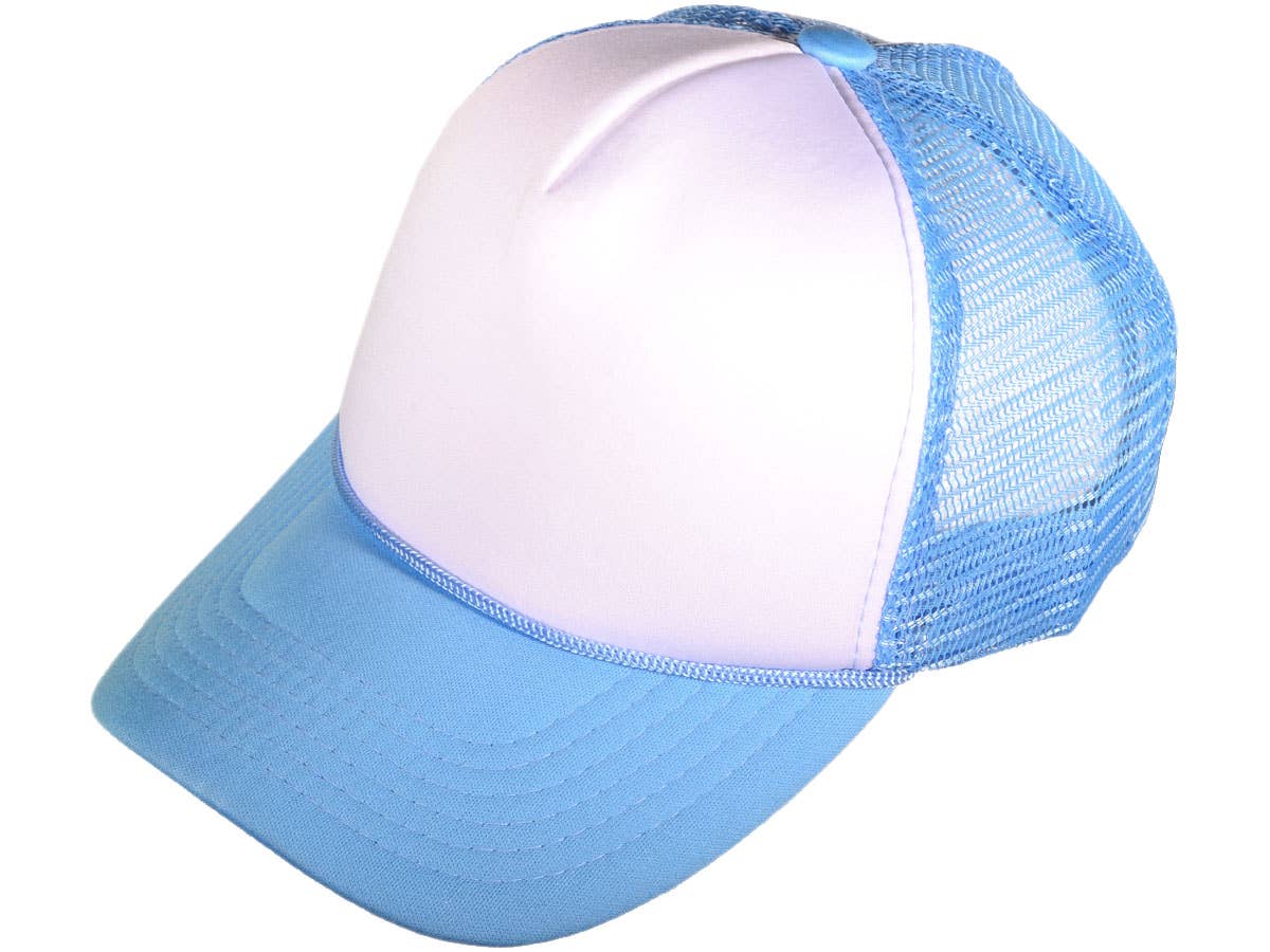 Buck Wholesale – Großhandel Trucker-Cap – Unisex – Buck Wholesale Schlichte Schaumstoff-Trucker-Caps mit Netzrückseite, mittleres Profil (44 Farben)37