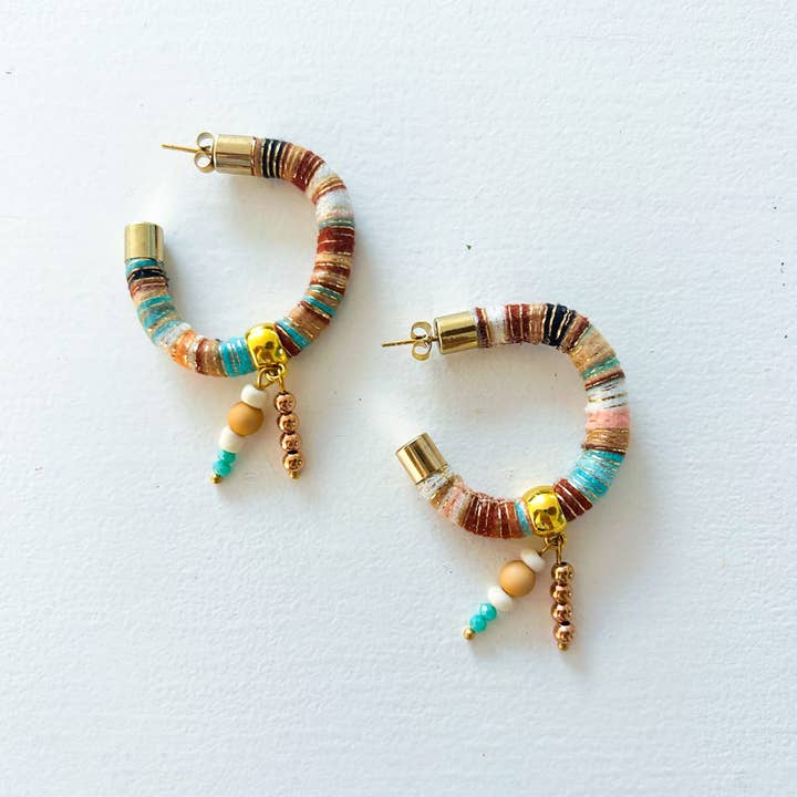 Oorbelle boho beach for wholesale by Feestbeest-kids