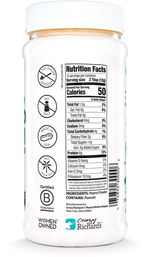 Crazy Richard's - Wholesale Protein/Superfood Powder - Pure Natural Peanut Powder2