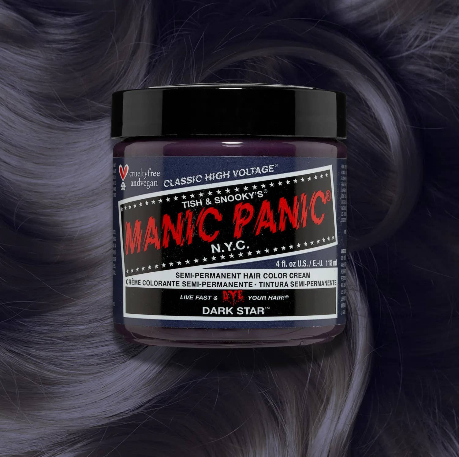 Manic Panic - Wholesale Hair Dye - Dark Star™ - Classic High Voltage®