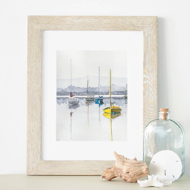 Voile Foggy 5 x 7 ou 8 x 10 po Tirage Fine Art pour la vente par ALR Designs