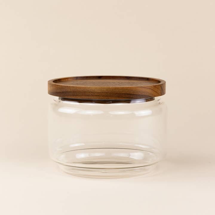 The Jumbo Small Glass Canister for wholesale by The Breakfast Pantry U.S.