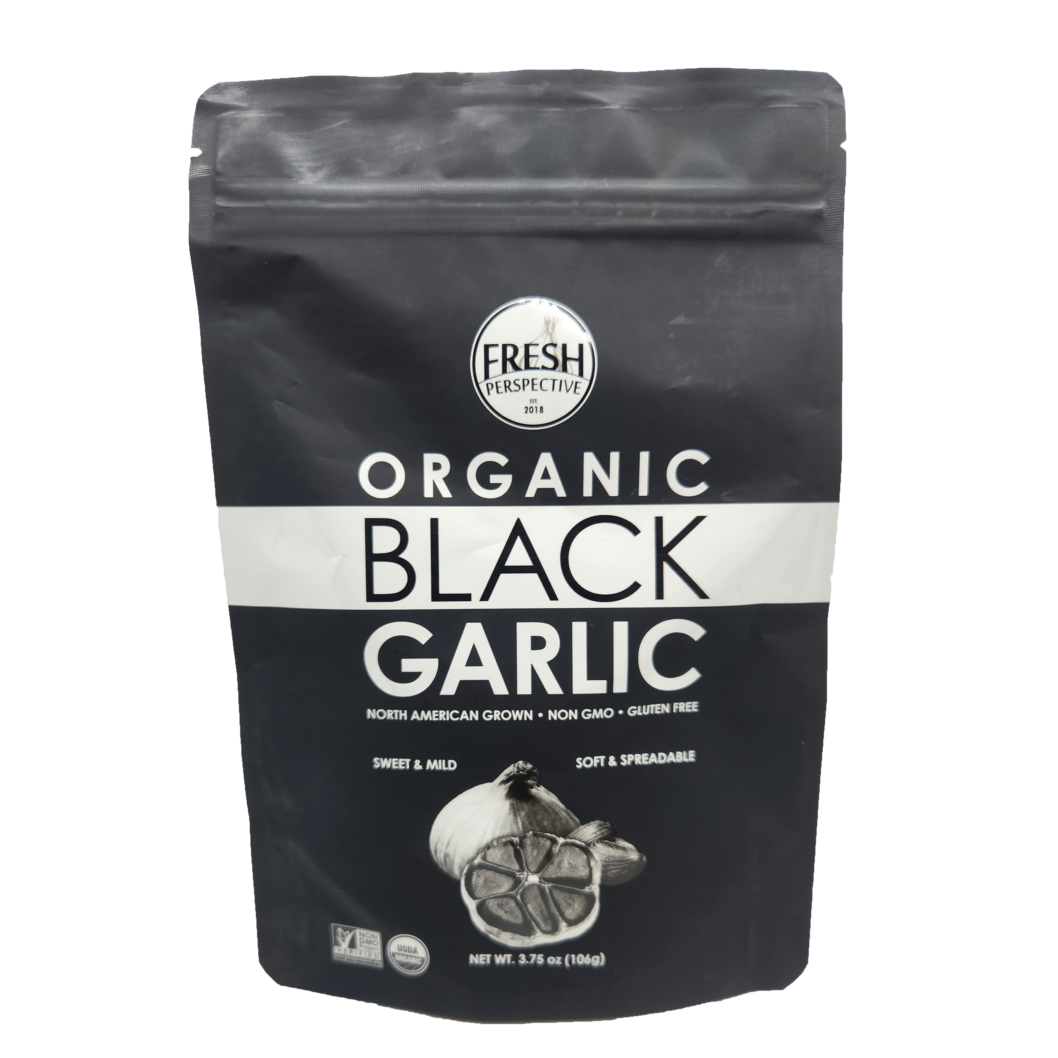 Fresh Perspective - Wholesale Dried/Dehydrated Vegetables - Black Garlic - Organic (Bulk Sizes)1