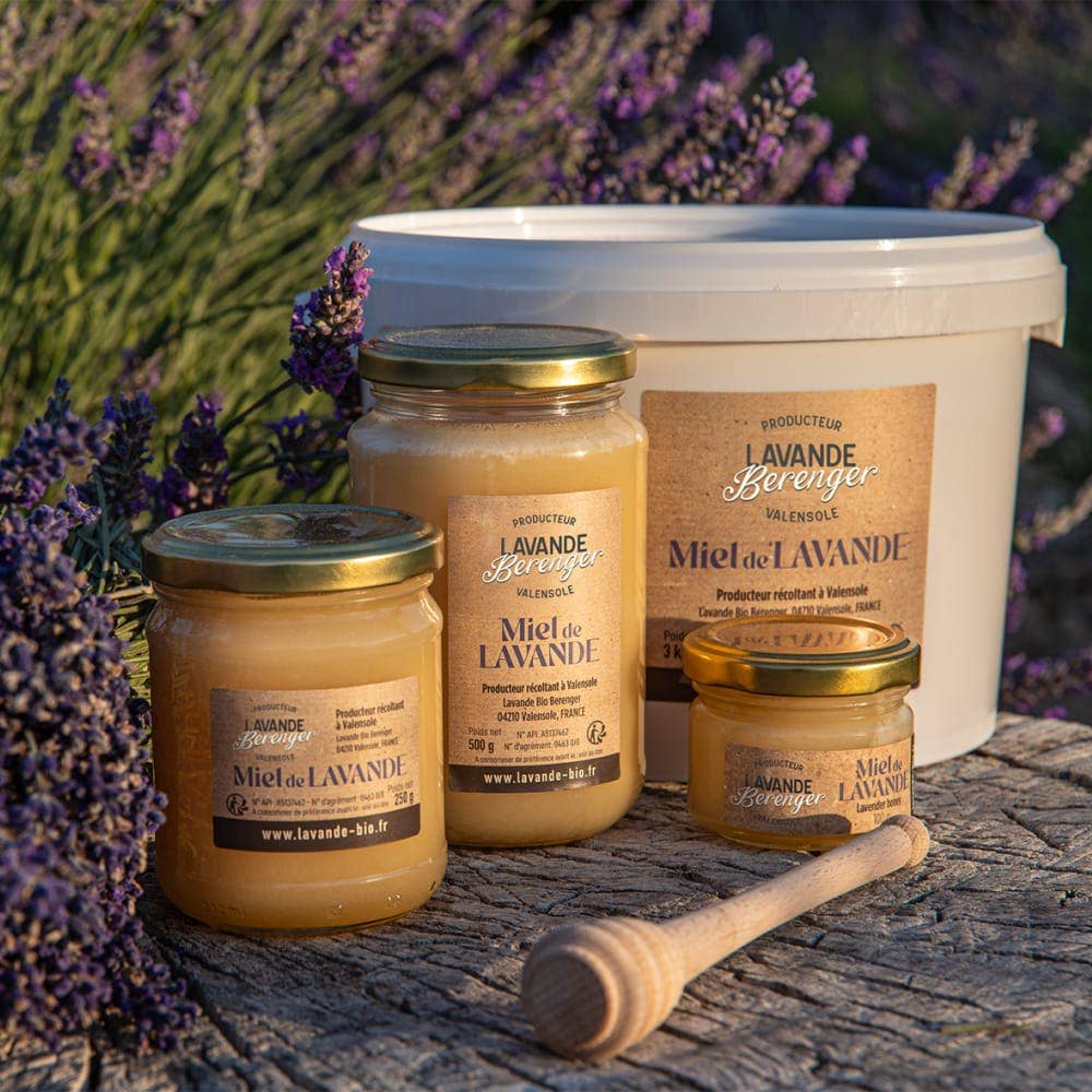 Lavande Bio Berenger - Wholesale Honey - Lavender Honey 100 Gr To 3 KG4