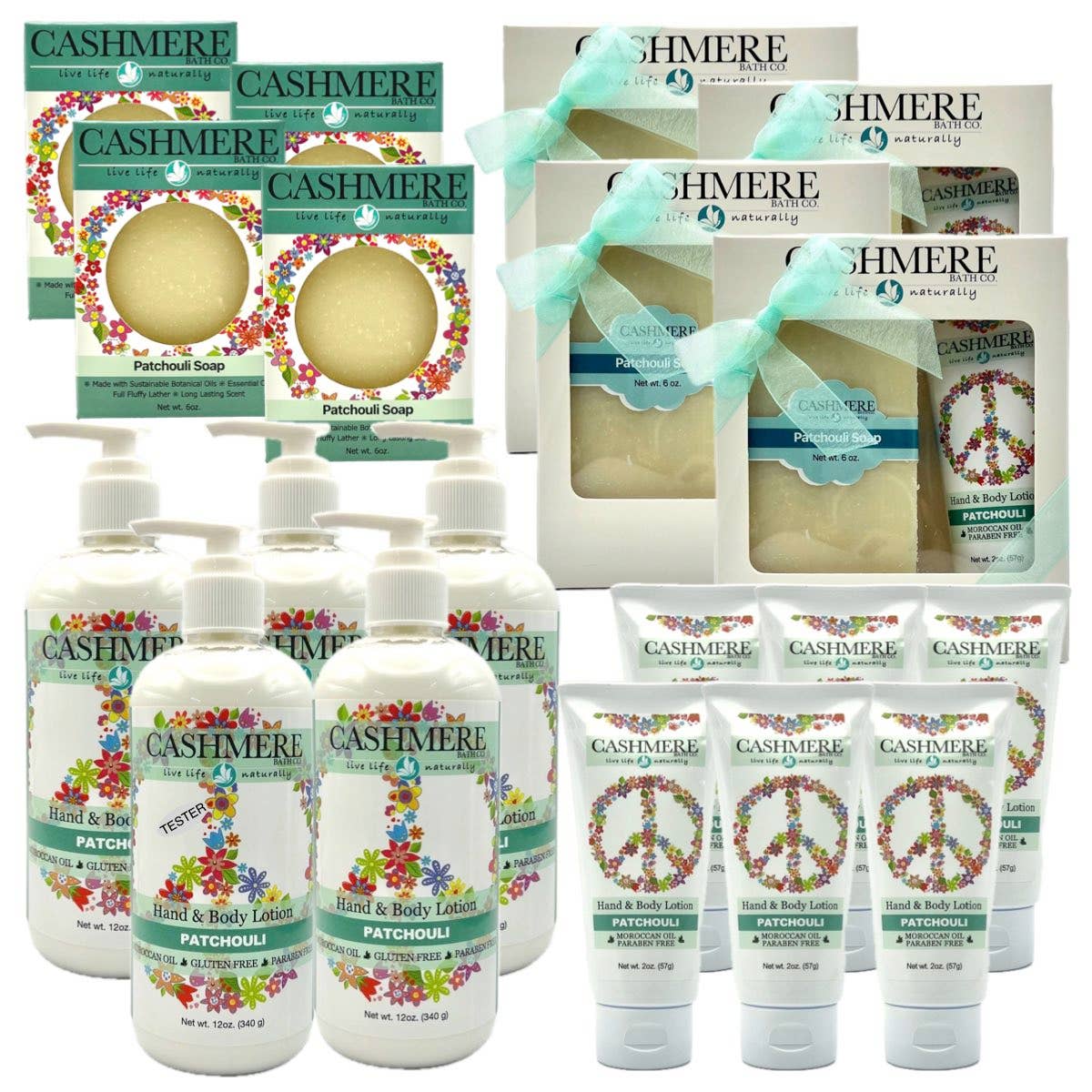 Cashmere Bath - Wholesale Bath & Body Set - Scent Pre-Pack - Patchouli0