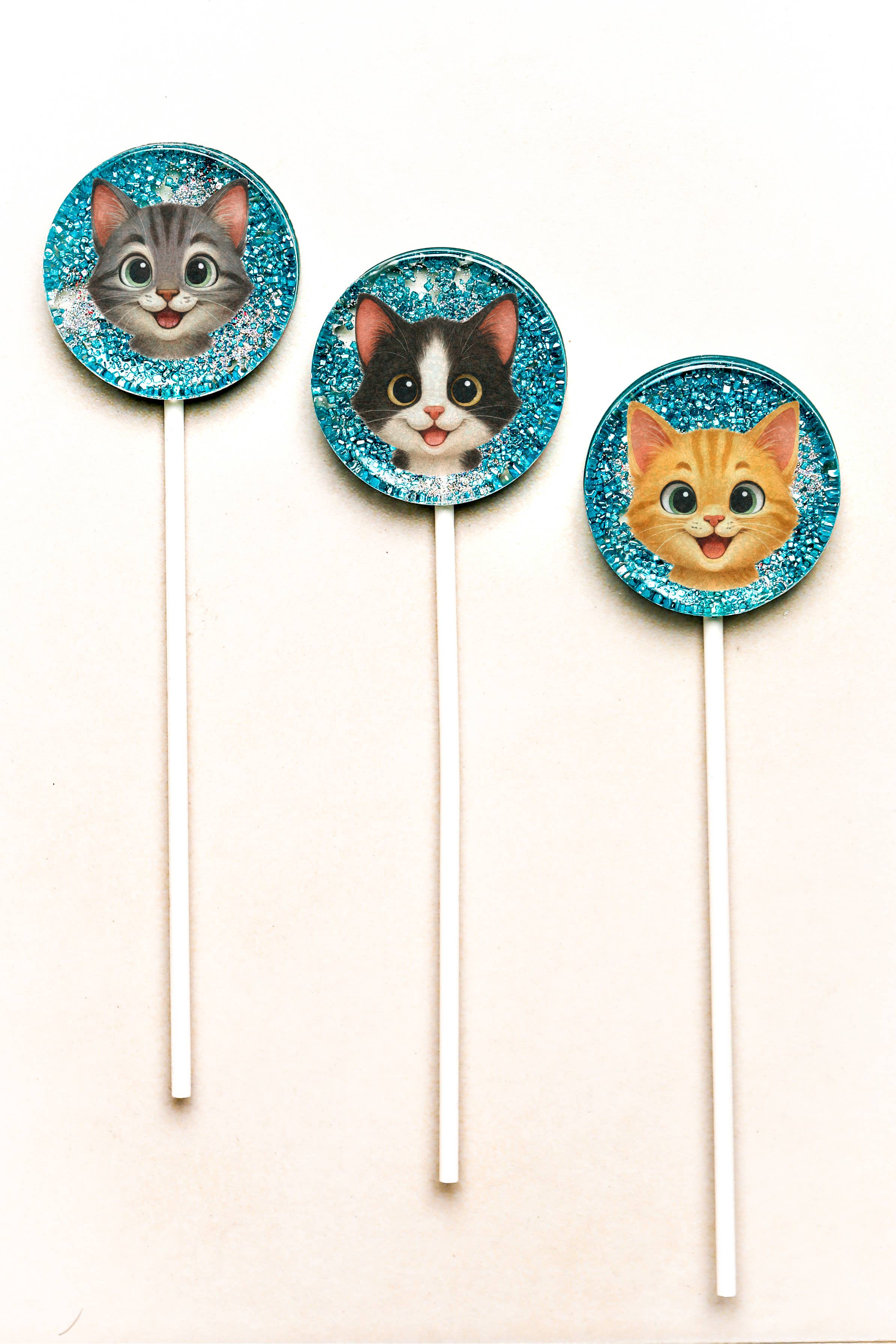 TheLollipopStudio - Wholesale Lollipop - Cat Lover Lollipops, Cat Face Lollipops, Pet Boutique Candy
