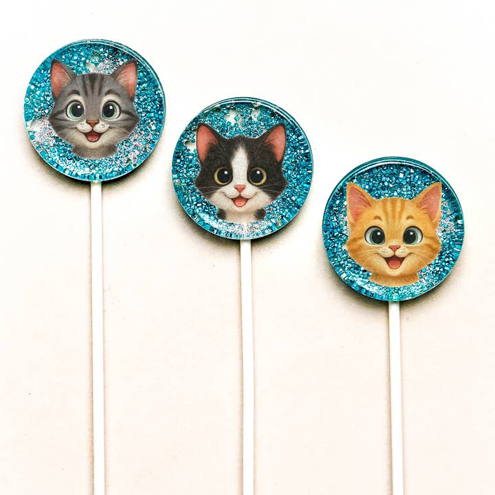TheLollipopStudio - Wholesale Lollipop - Cat Lover Lollipops, Cat Face Lollipops, Pet Boutique Candy0