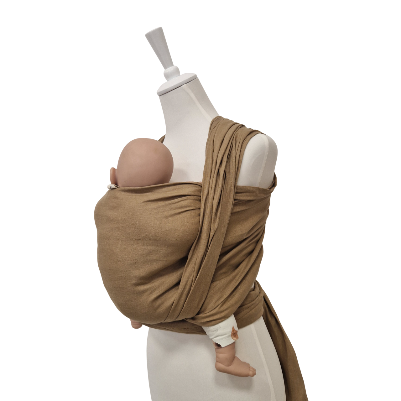 Storchenwiege GmbH & Co. KG - Wholesale Baby Wrap/Sling - STROHGOLD linen carrying cloth5