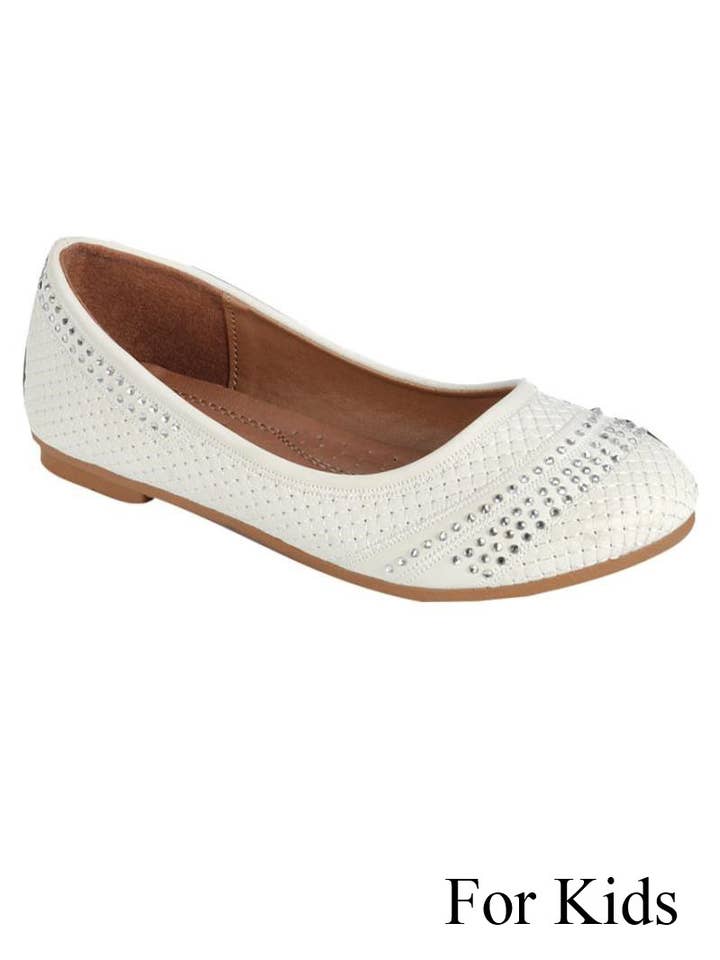 Kids Flat Shoes FL-MIKA-01K for wholesale by FASHION EMPORIO