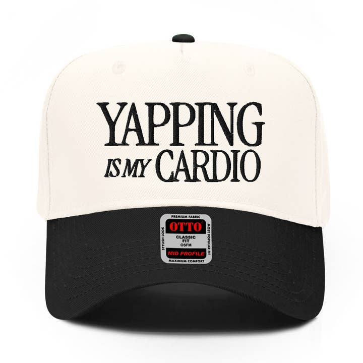 Yapper Hat, Yapping is my Cardio Hat for wholesale by PAYRESPECTS