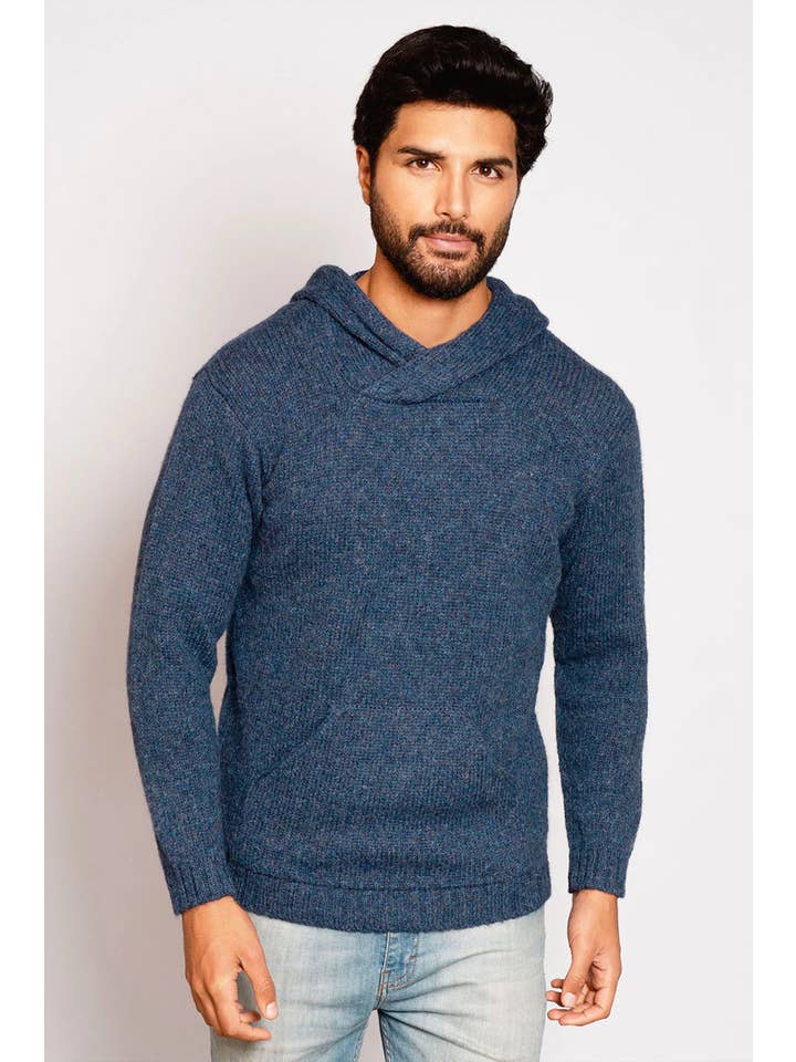 Alpaca Collections - Wholesale Hoodie - Men's - Brian Alpaca Hoodie