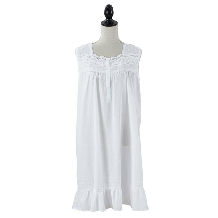 Embroidered Nightgown for wholesale by Saro Lifestyle
