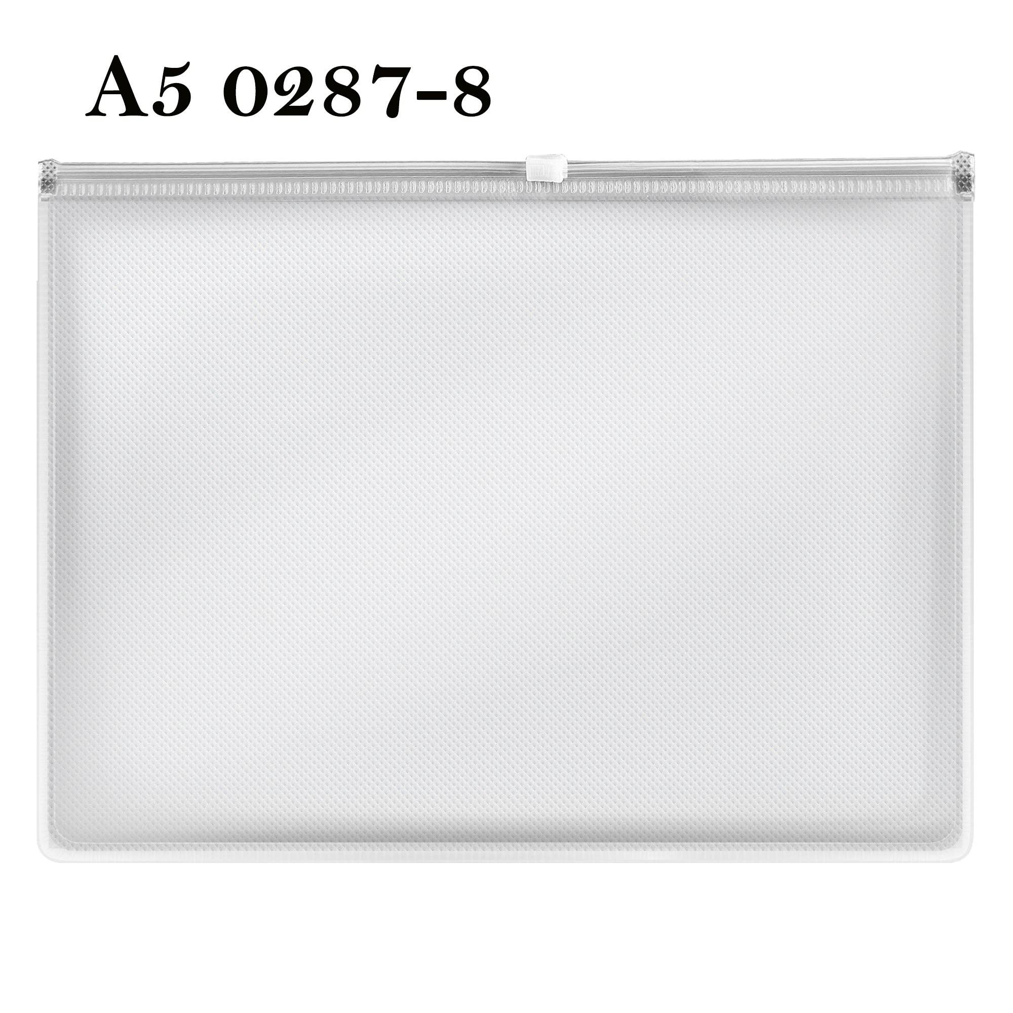 Ledsone - Wholesale Folders - 12 Pack Plastic Thick Zipper Document File Waterproof Folder ~528622