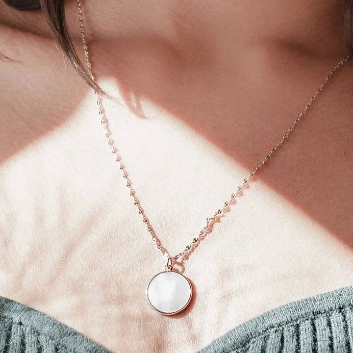 Jody Pearl Necklace for wholesale by Honeycat Jewelry