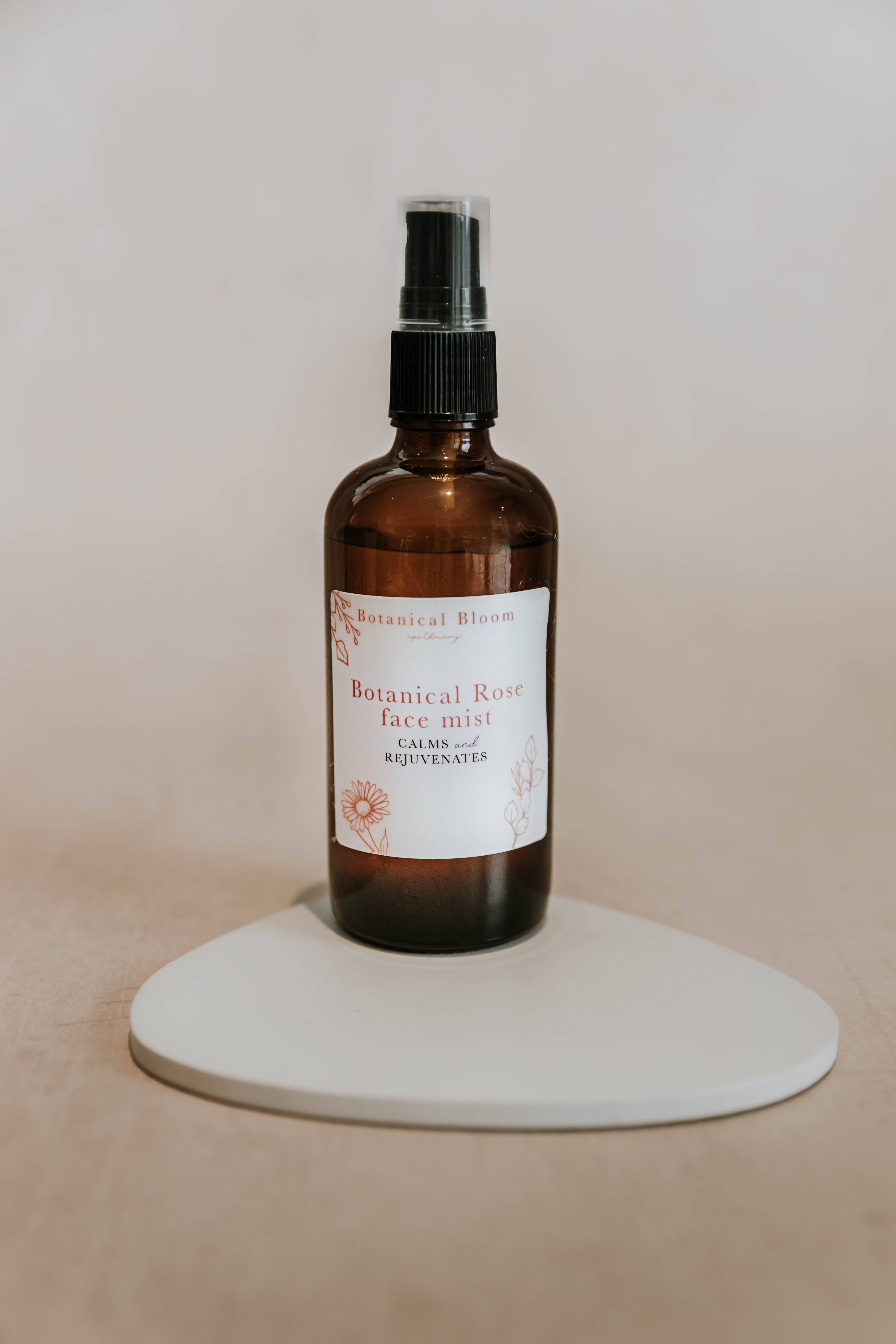 Botanical Bloom Apothecary – wholesale Face & body mist/water – Botanical Rose Face Mist; Large1