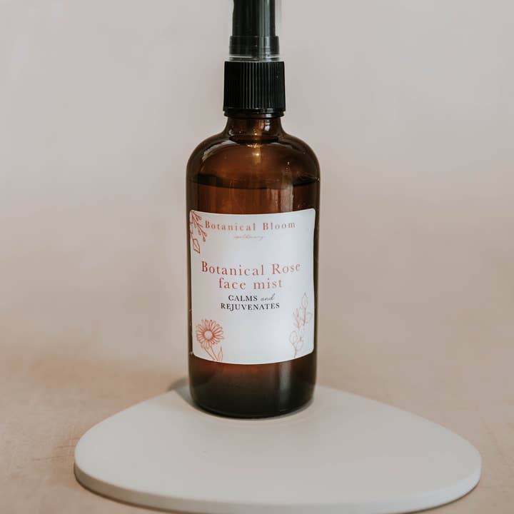 Botanical Bloom Apothecary – wholesale Face & body mist/water – Botanical Rose Face Mist; Large1