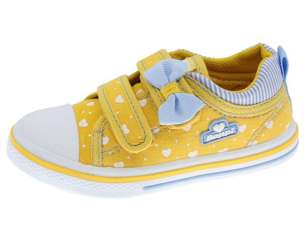 BeShoes Distribuição - Vente Baskets tendance – enfant - Chaussure décontractée jaune pour enfant Beppi-21836510