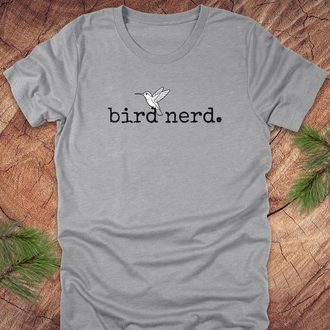 Wandering Owl Adventure Co. - Wholesale Screen Printed T-Shirt - Unisex - Simply A Bird Nerd Tee4