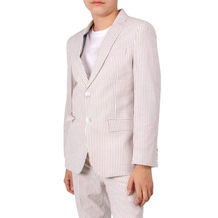 Ferrecci Seersucker Seersucker 2-pack kostymset för pojkar för wholesale av Ferrecci