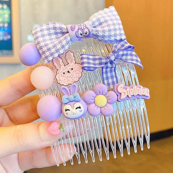 KiddieKickz - Wholesale Hair Clip - Kids - Children's Hairpin Comb Girl's Headdress 3pcs/set4