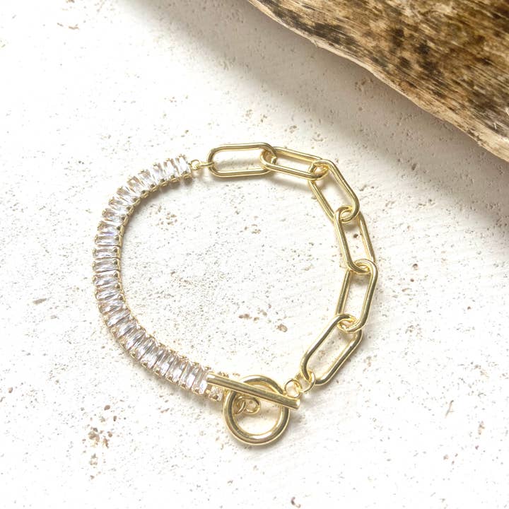 VB&CO Designs Handmade Jewelry – Pulseira de elo e corrente por atacado – Pulseira cristal moda boutique joalharia prenda noiva3