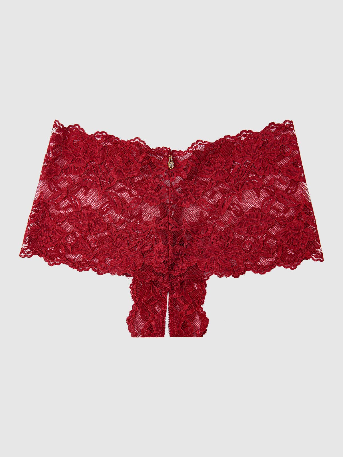 House of Desire - Wholesale Underwear - Women's - BELLA LACE CROTCHLESS CHEEKY21