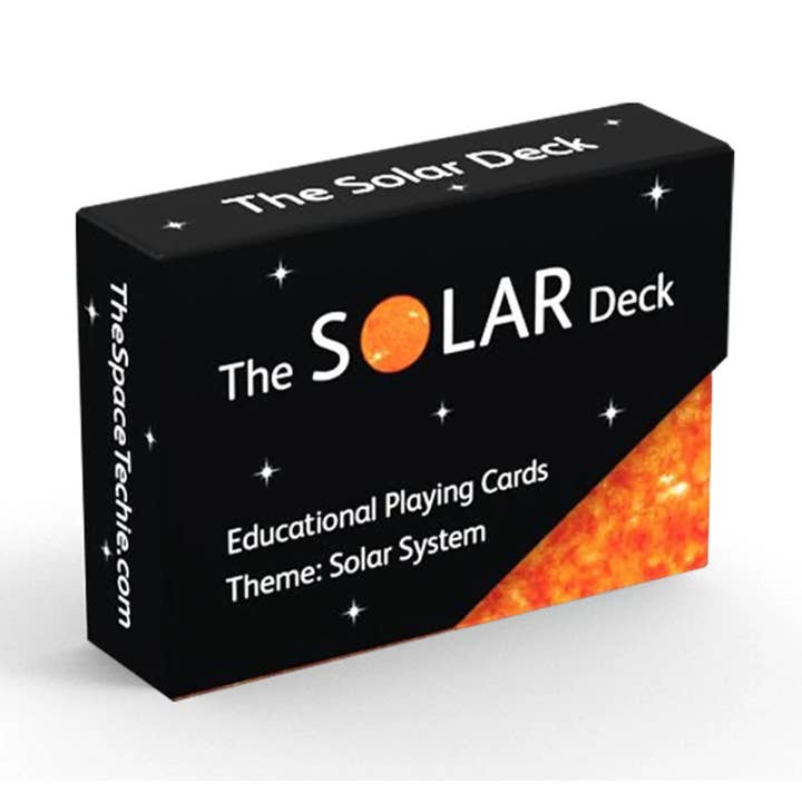 The Solar Deck Educational Playing Cards for wholesale by Liquid Bird