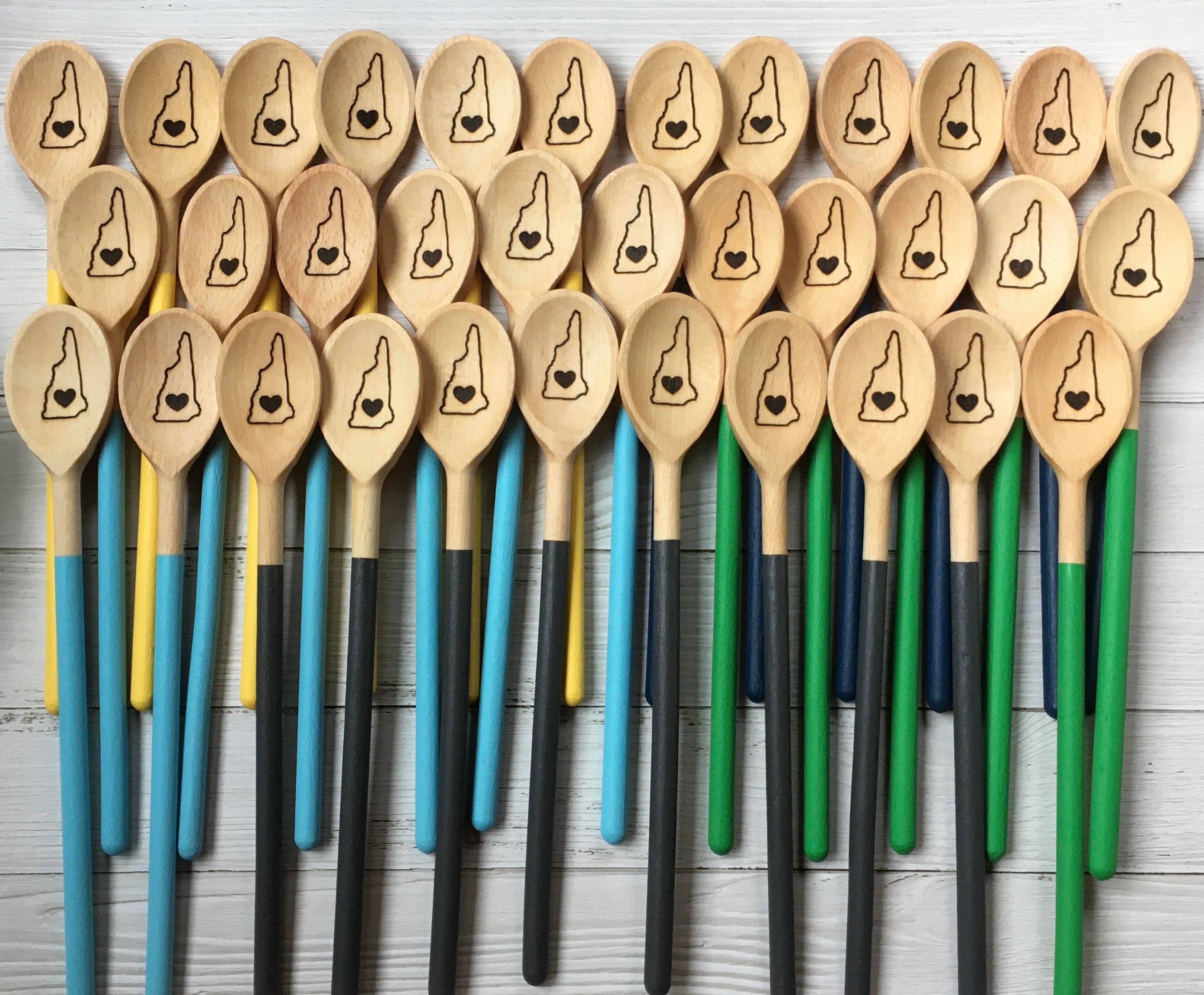 Embellish by Sandra - Wholesale Kitchen Spoon - State Wooden Spoons24