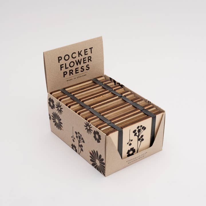 Studio Wald - Wholesale DIY Craft Kit - Pocket Flower Press - Silhouette