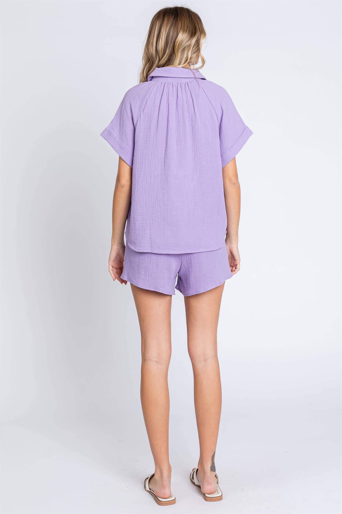 GeeGee x Lovelo - Vente Ensemble de vêtements d'intérieur – femme - Ensemble de 2 pièces Plus Gauze : WTP61501PL7