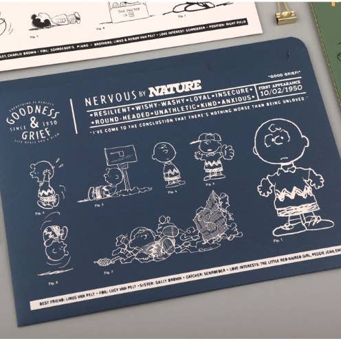 K_Wonderland - Wholesale Folders - Peanuts Snoopy 75th Anniversary Paper File Folder