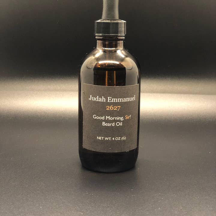 ¡Buenos días señor! Aceite para barba para venta al por mayor de Judah Emmanuel 2627