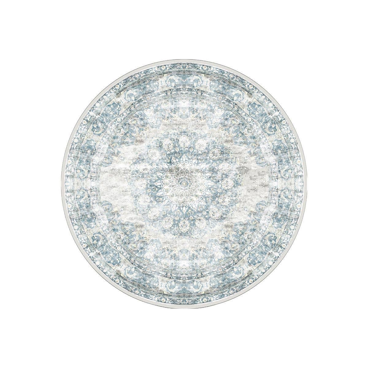 Home67 - Wholesale Area Rug - Rug Viola Round Blue ø120 cm