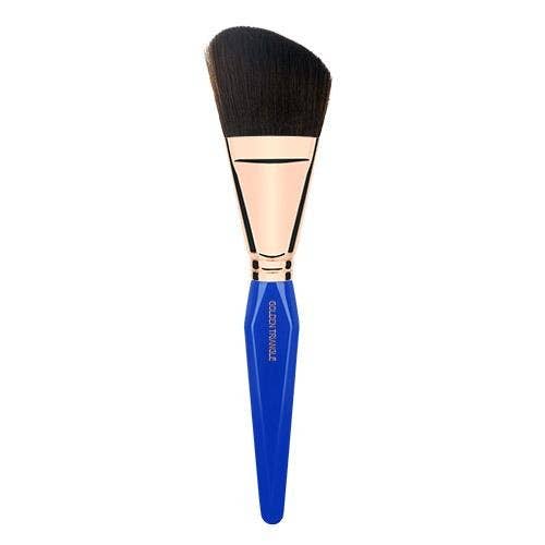 Pinceau de maquillage biseauté Golden Triangle 990 pour le visage et les joues pour la vente par Bdellium Tools