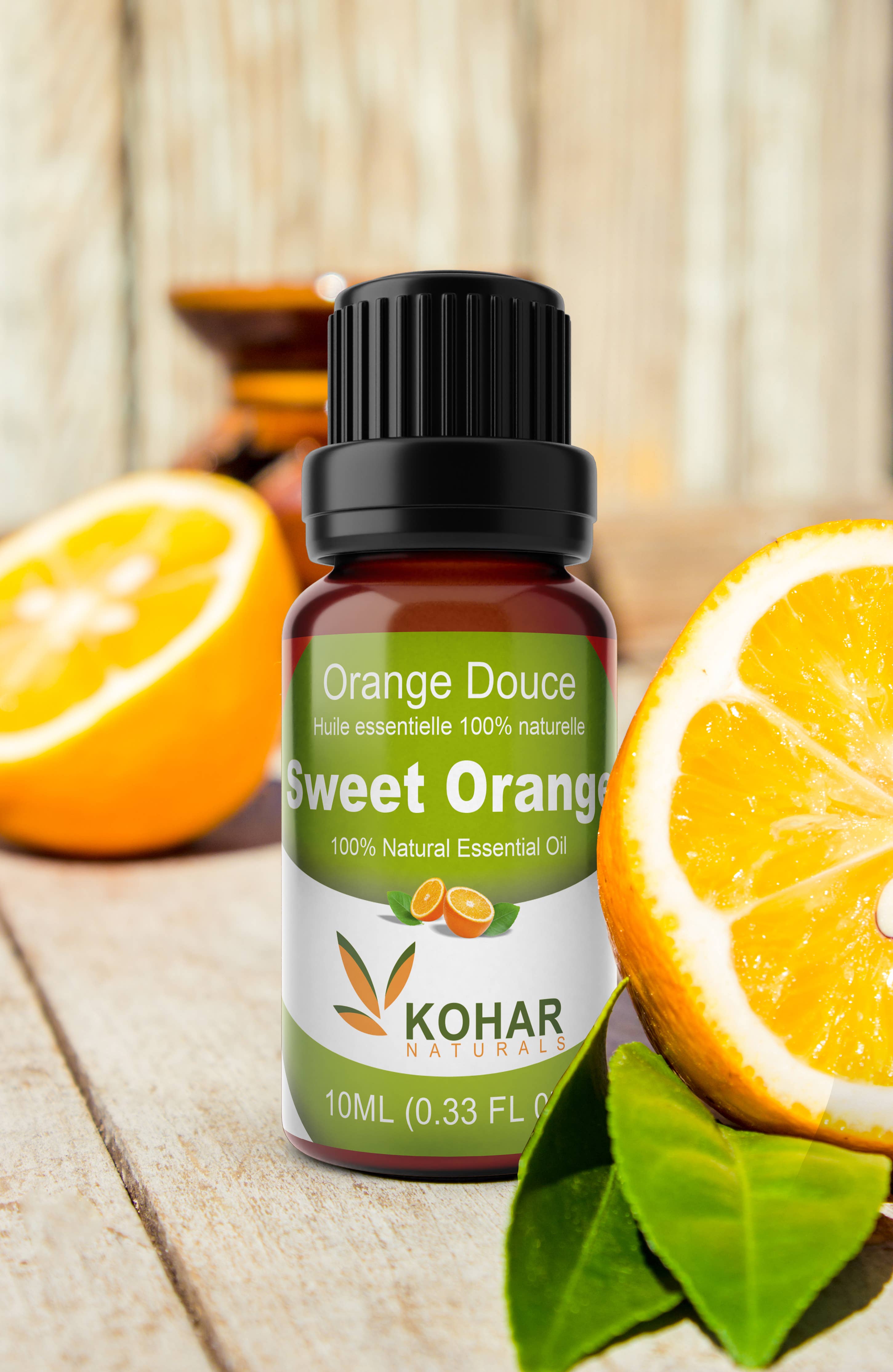 KOHAR NATURALS - Wholesale Essential Oil - 100% Pure Natural Sweet Orange Essential Oil. 10 ml1