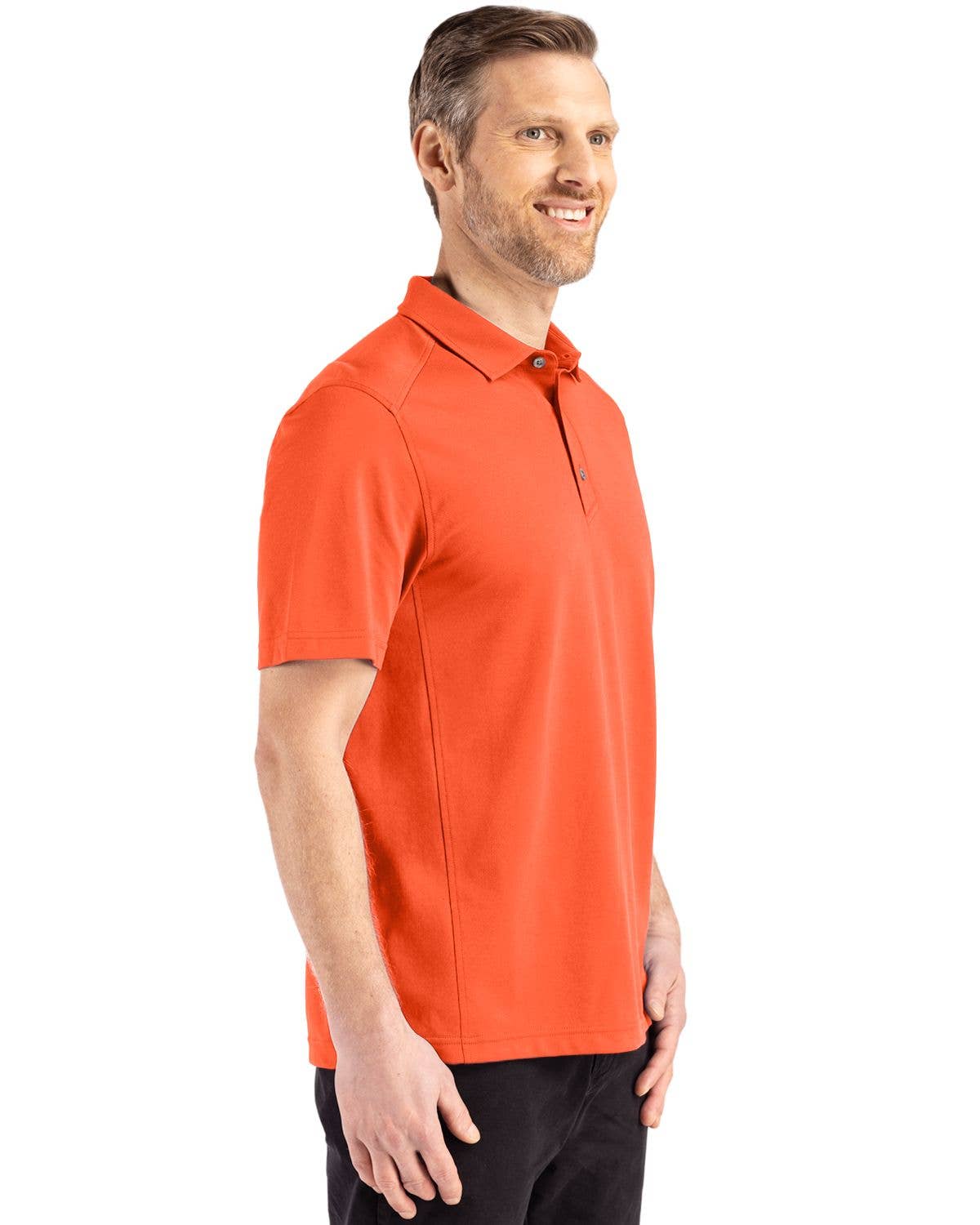 Cutter & Buck - Wholesale Polo - Men's - Cutter & Buck Advantage Refresh Mens Tri-Blend Pique Polo9