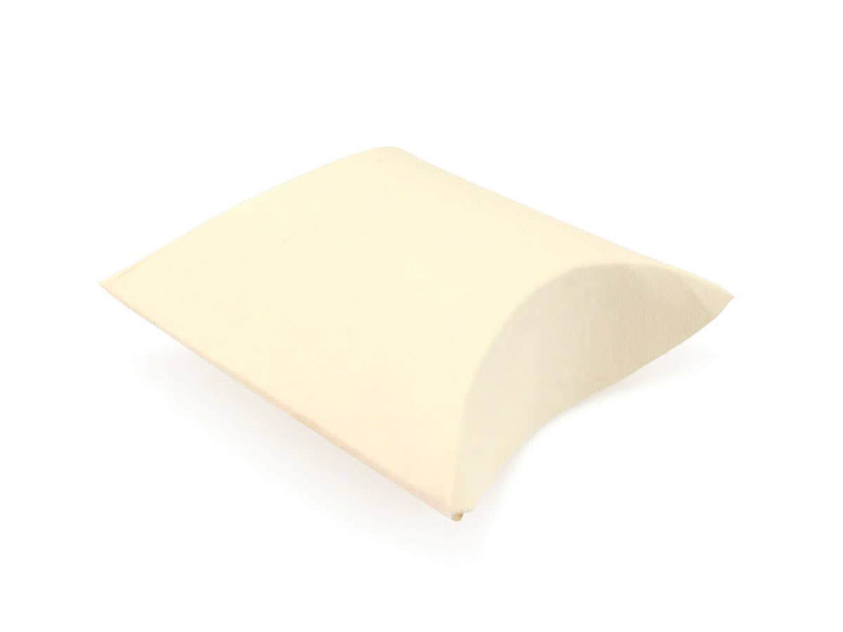 Natto USA – wholesale Gift box – Pillow Box ~ Cream ~ 2.75" X 5.5"0