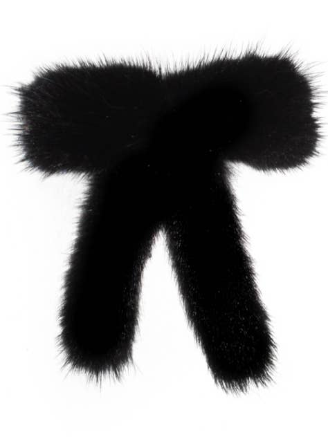 Mink Bow Clip Svart för wholesale av Bow&Teke