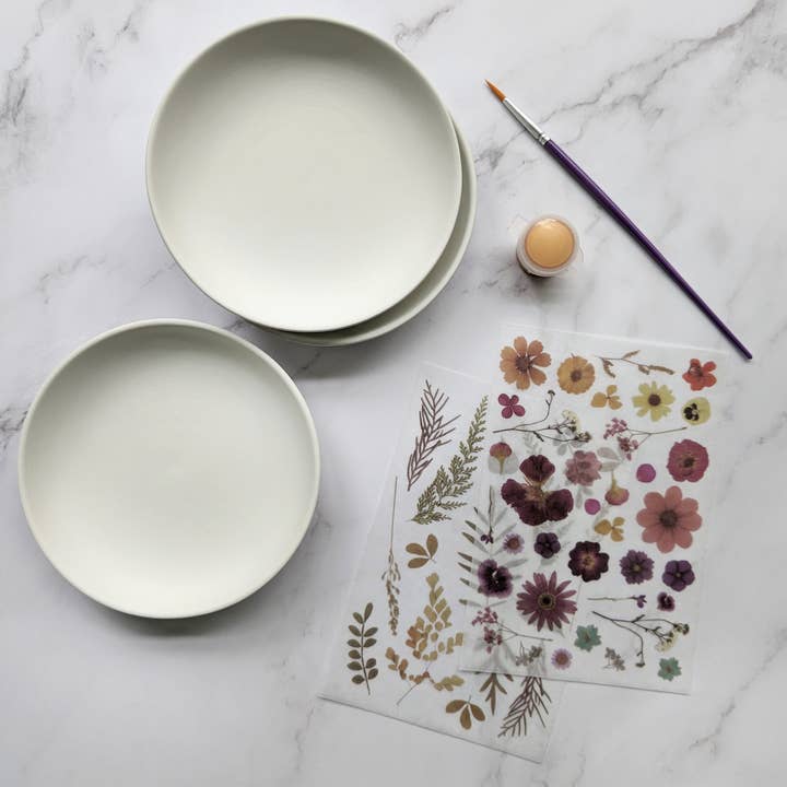 Robert Frederick Ltd - Wholesale DIY Craft Kit - Luxe Decor Craft Kit - Ceramic Trinket Dish