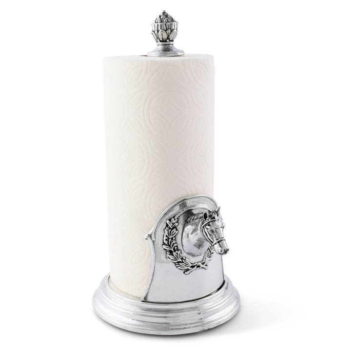 Horse Head Paper Towel Holder for wholesale by Arthur Court