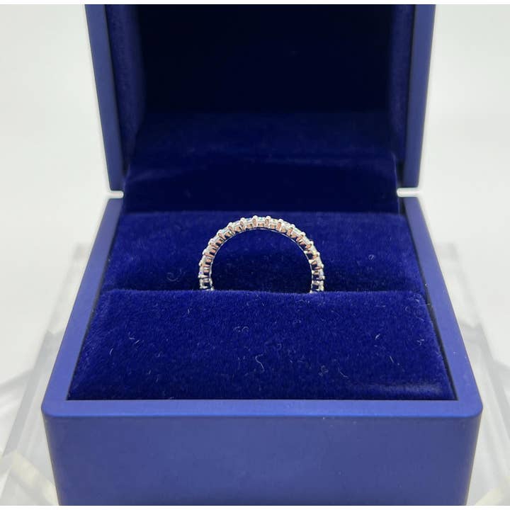 Elegant Jewels LLC - Wholesale Multi-Stone Ring - 1 CT 14KT White Gold Lab Grown Diamond Eternity Ring
7