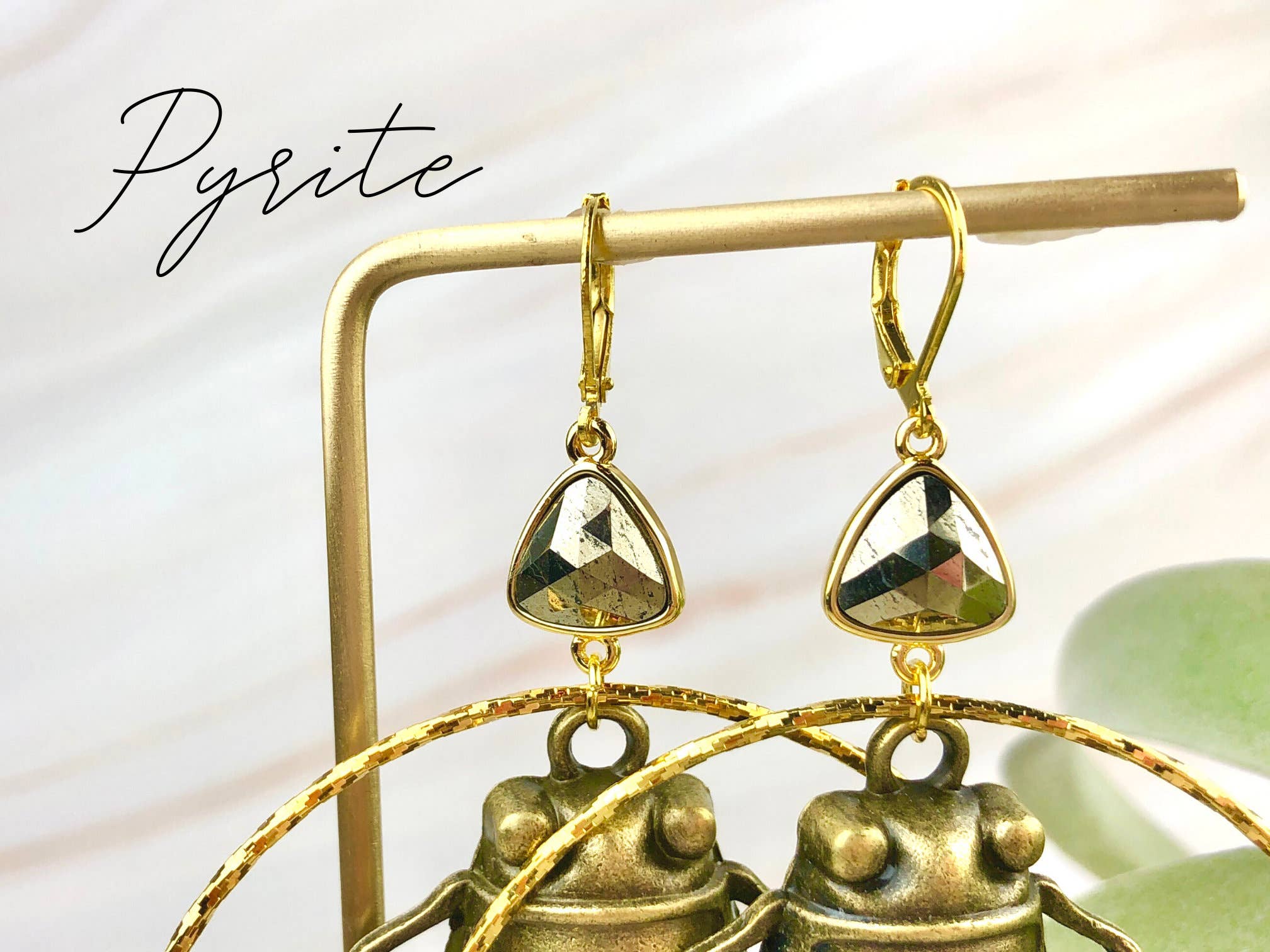 WonderLight Jewelry – wholesale Dangle earrings – Large Witchy Cicada  Earrings - Affirmation Jewelry2