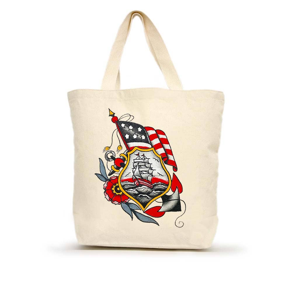Eric & Christopher – wholesale Tote bag – Unisex – Freedom at Sea Medium Tote0