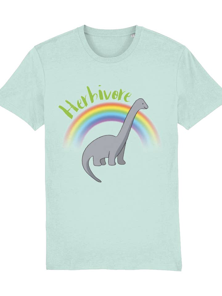 Herbivore T-Shirt - Green for wholesale by Happi Noggi