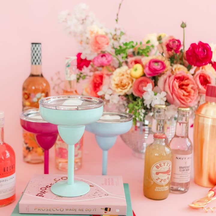 Margarita Glass with Lid - 8oz Stainless Steel and other Purchase Wholesale cocktail cups. Free Returns & Net 60 Terms on Faire trending on Faire.